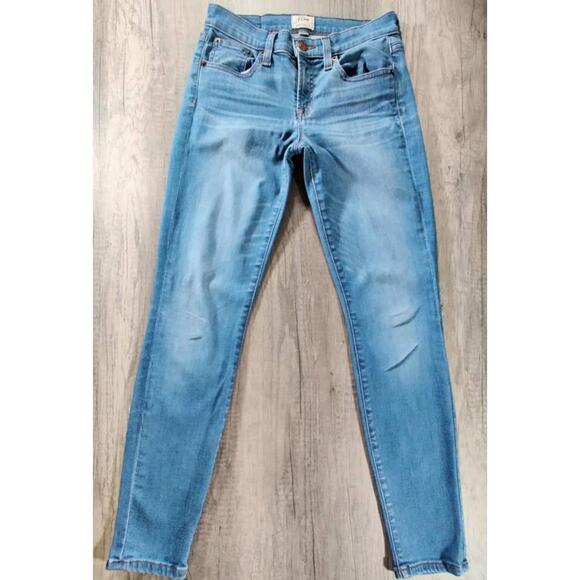 J. Crew Denim - J.Crew Toothpick Jeans Womens Size 25 Blue
